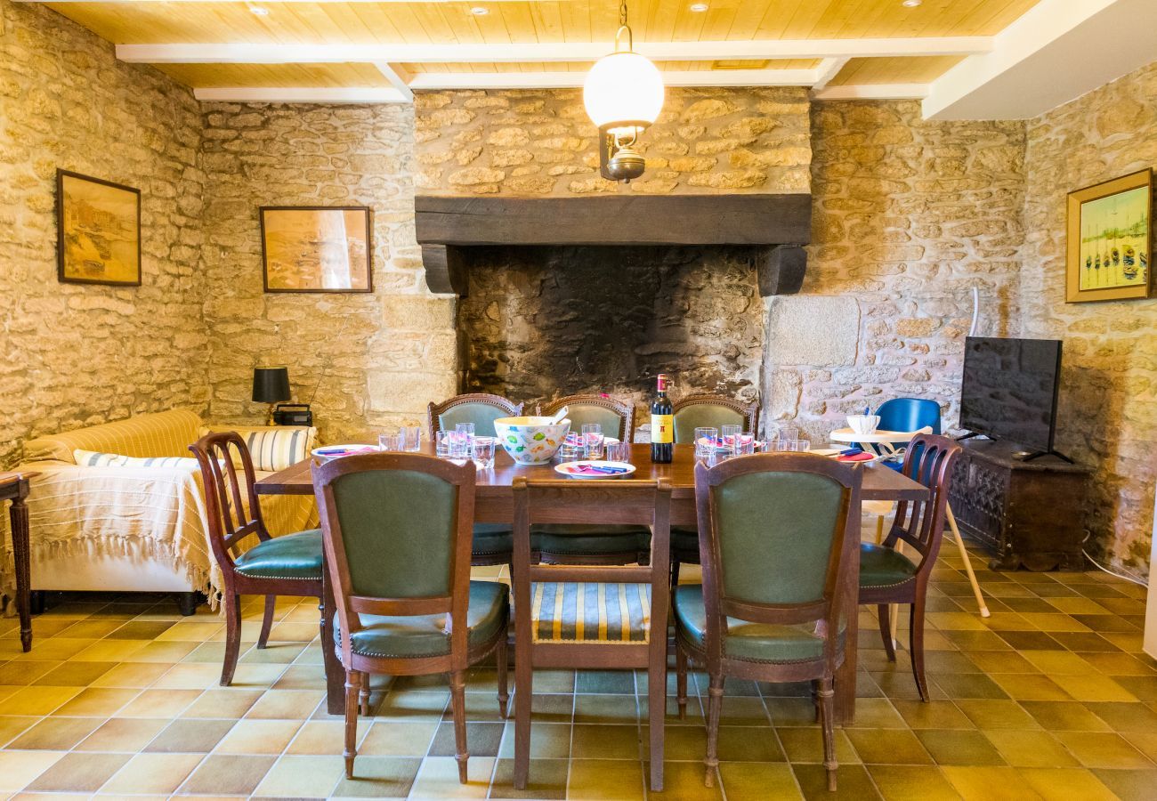 Ferienhaus in Plobannalec-Lesconil - Urlaub zwischen Meer und Land für 8