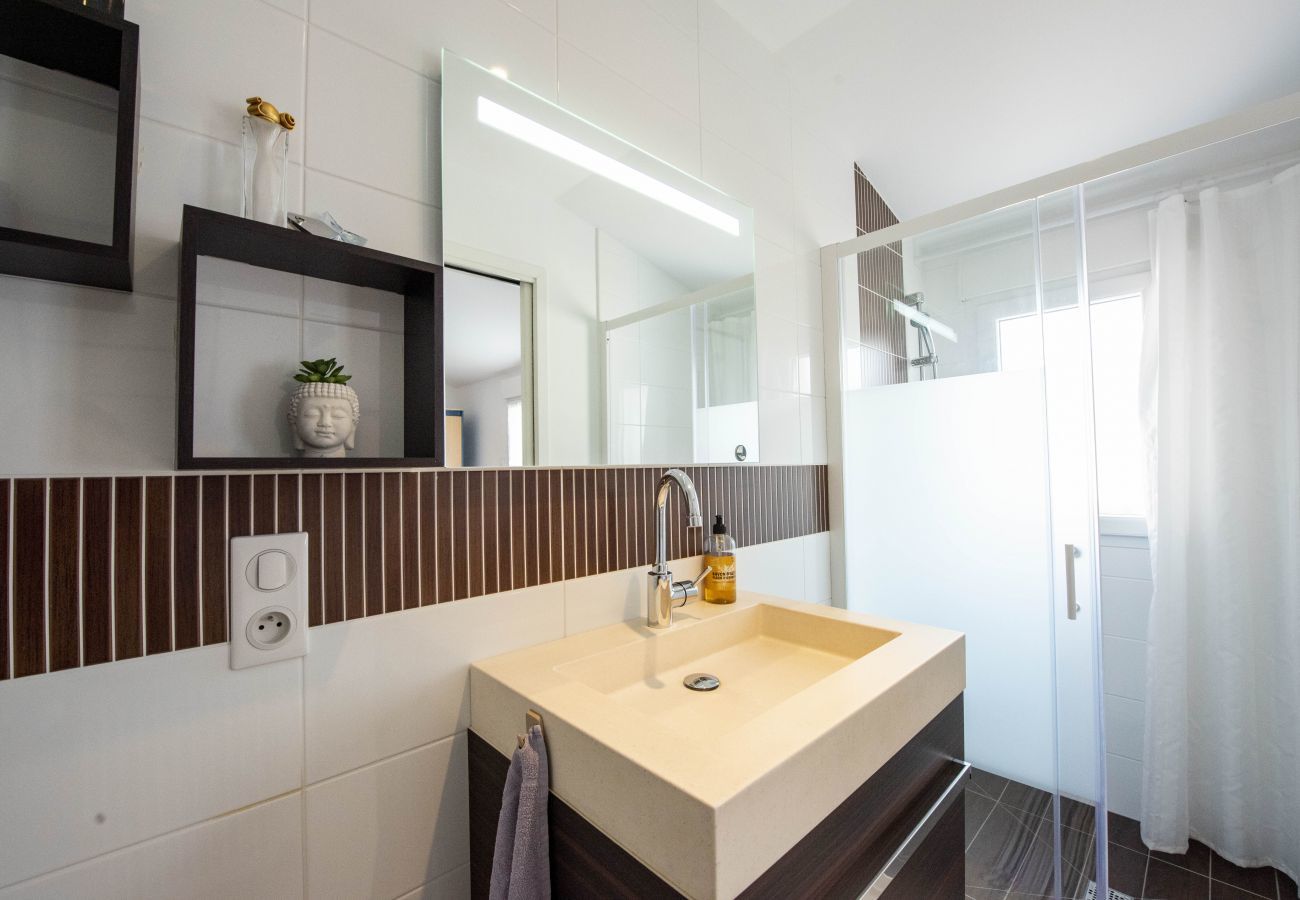 Ferienhaus in Saint-Hilaire-de-Riez - Haus für 6 zwischen Salzgärten und Stränden