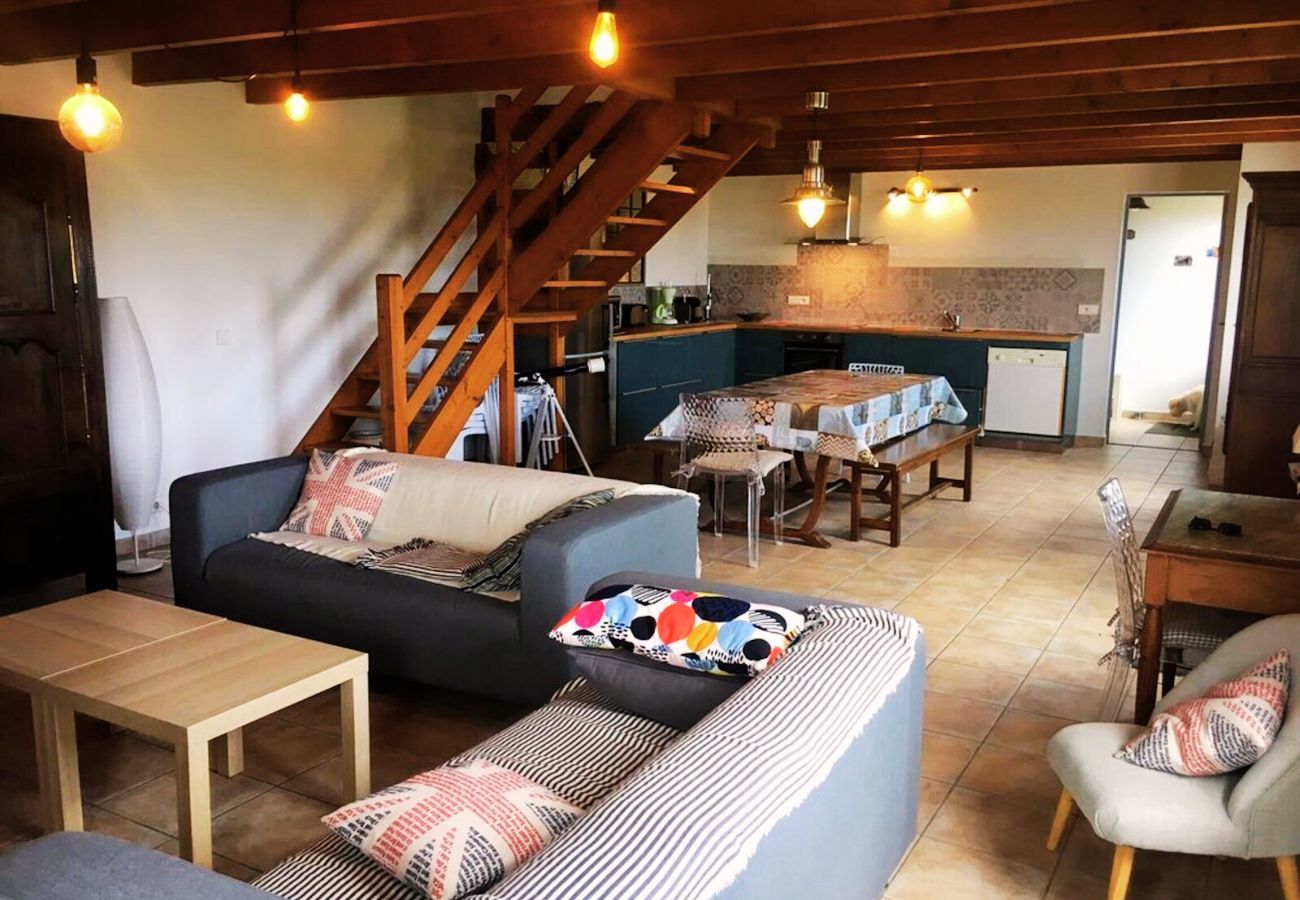 Ferienhaus in Tréguennec - Altes Haus- 10 personen- Meerblick