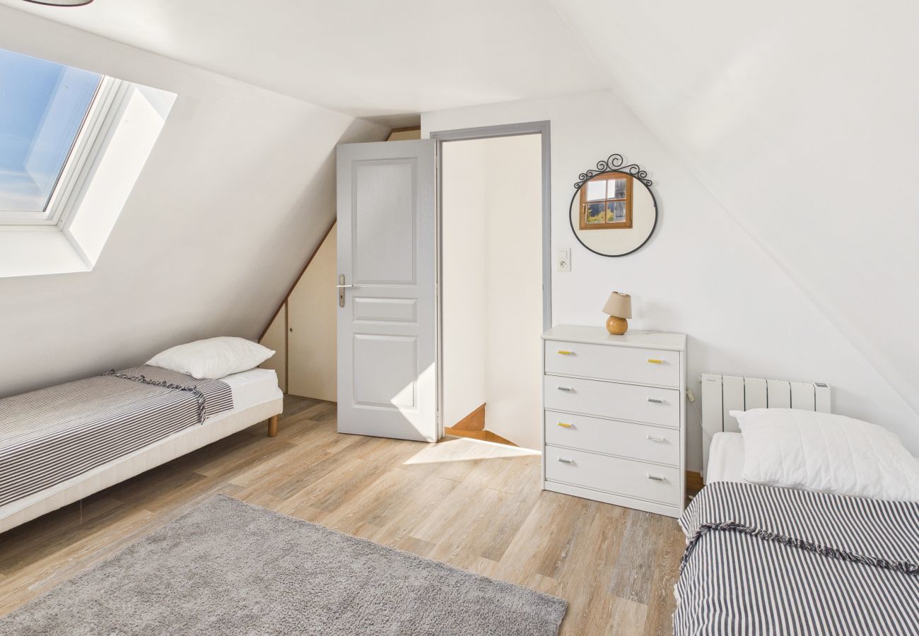 Ferienhaus in Tréguennec - Altes Haus- 10 personen- Meerblick