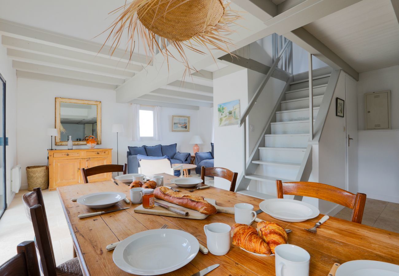 Ferienhaus in Saint-Clément-des-Baleines - Saint Clément - 400 m Strand - Dorfzentrum