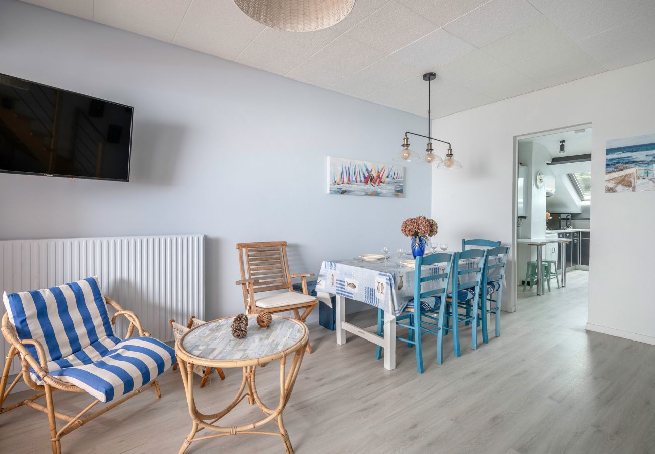 Ferienwohnung in Pornichet -  Direkt am Meer gelegene Dachwohnung für 4 Personen