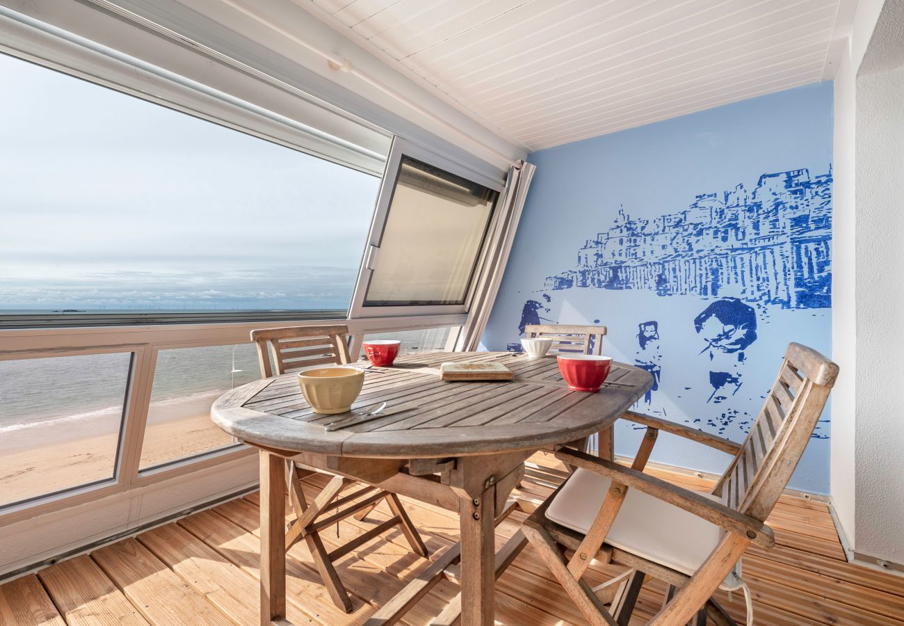 Ferienwohnung in Pornichet -  Direkt am Meer gelegene Dachwohnung für 4 Personen