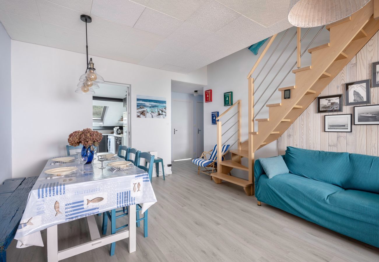 Ferienwohnung in Pornichet -  Direkt am Meer gelegene Dachwohnung für 4 Personen