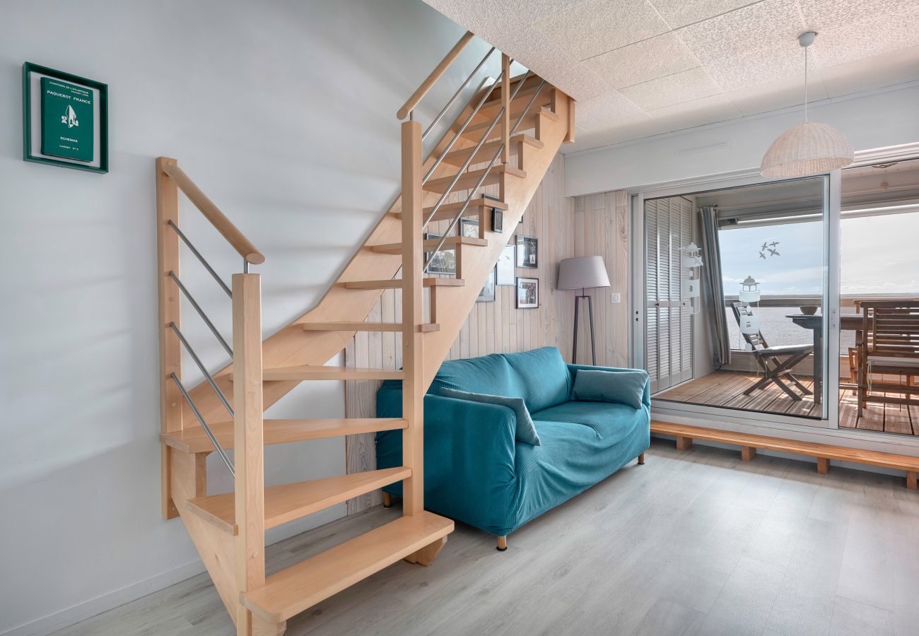 Ferienwohnung in Pornichet -  Direkt am Meer gelegene Dachwohnung für 4 Personen