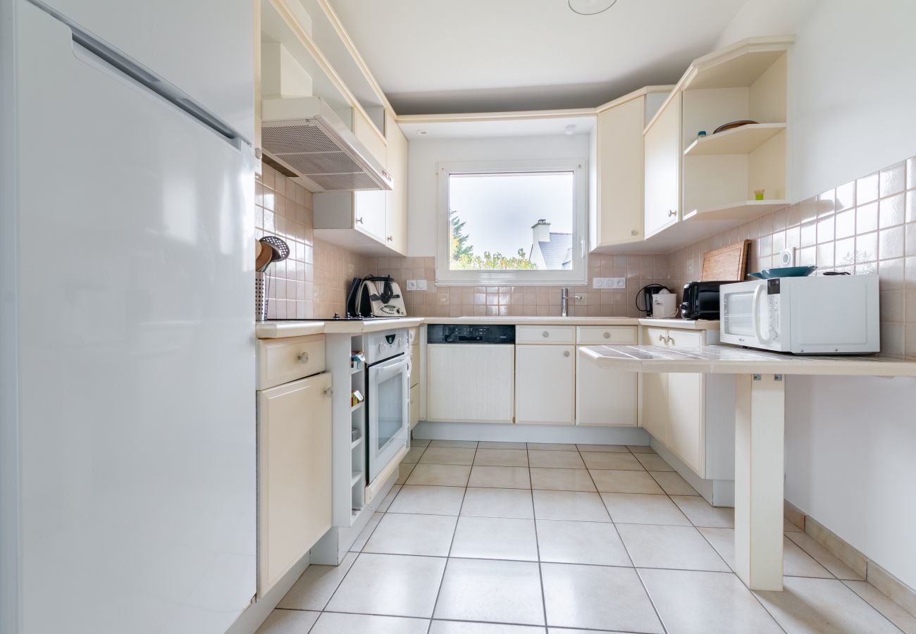 Ferienhaus in Arzon - Buntes Haus mit Whirlpool - 300m zum Strand