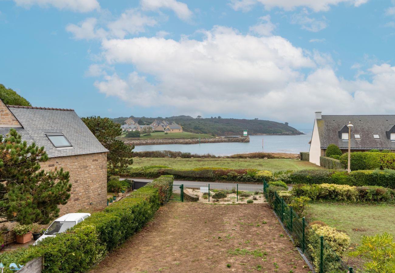 Ferienhaus in Arzon - Buntes Haus mit Whirlpool - 300m zum Strand