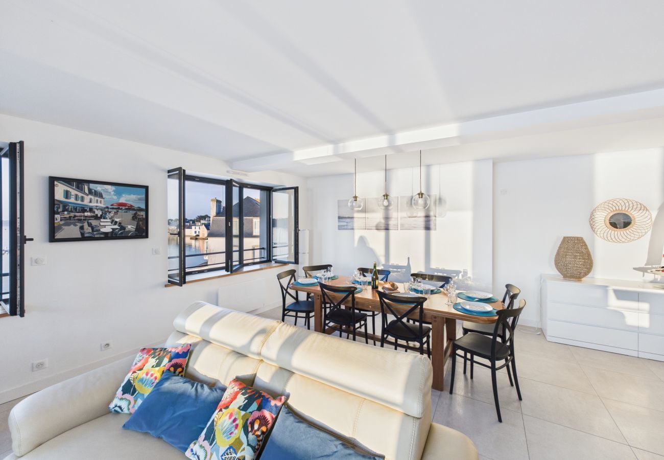 Ferienwohnung in Ile Tudy - Meerblick – Helle Wohnung fur 7