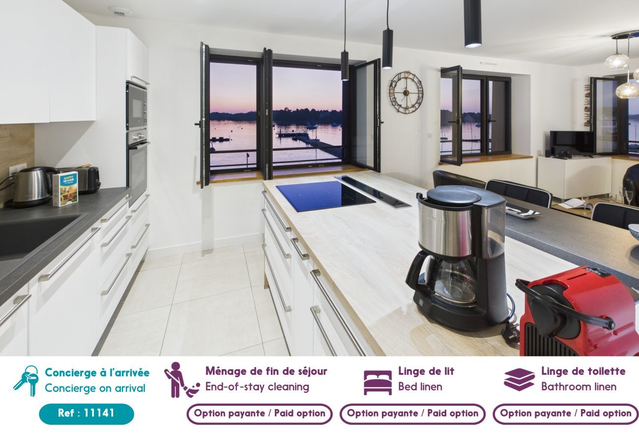 Ferienwohnung in Ile Tudy - Meerblick – Helle Wohnung fur 7