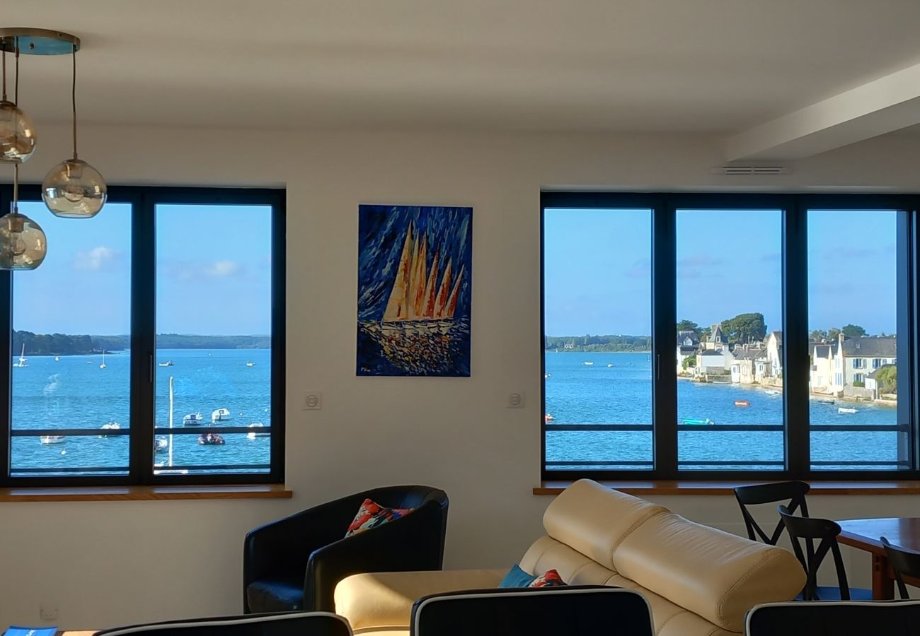 Ferienwohnung in Ile Tudy - Meerblick – Helle Wohnung fur 7