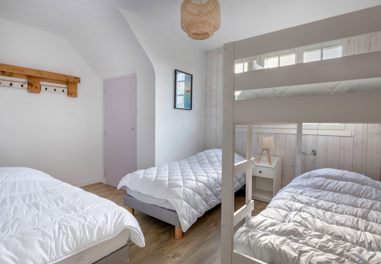 Ferienhaus in Arzon - Wohnzimmer für 11 - Garten - Arzon