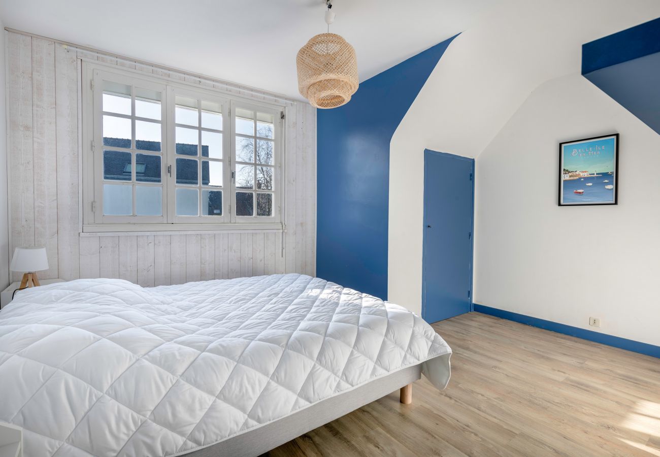 Ferienhaus in Arzon - Wohnzimmer für 11 - Garten - Arzon