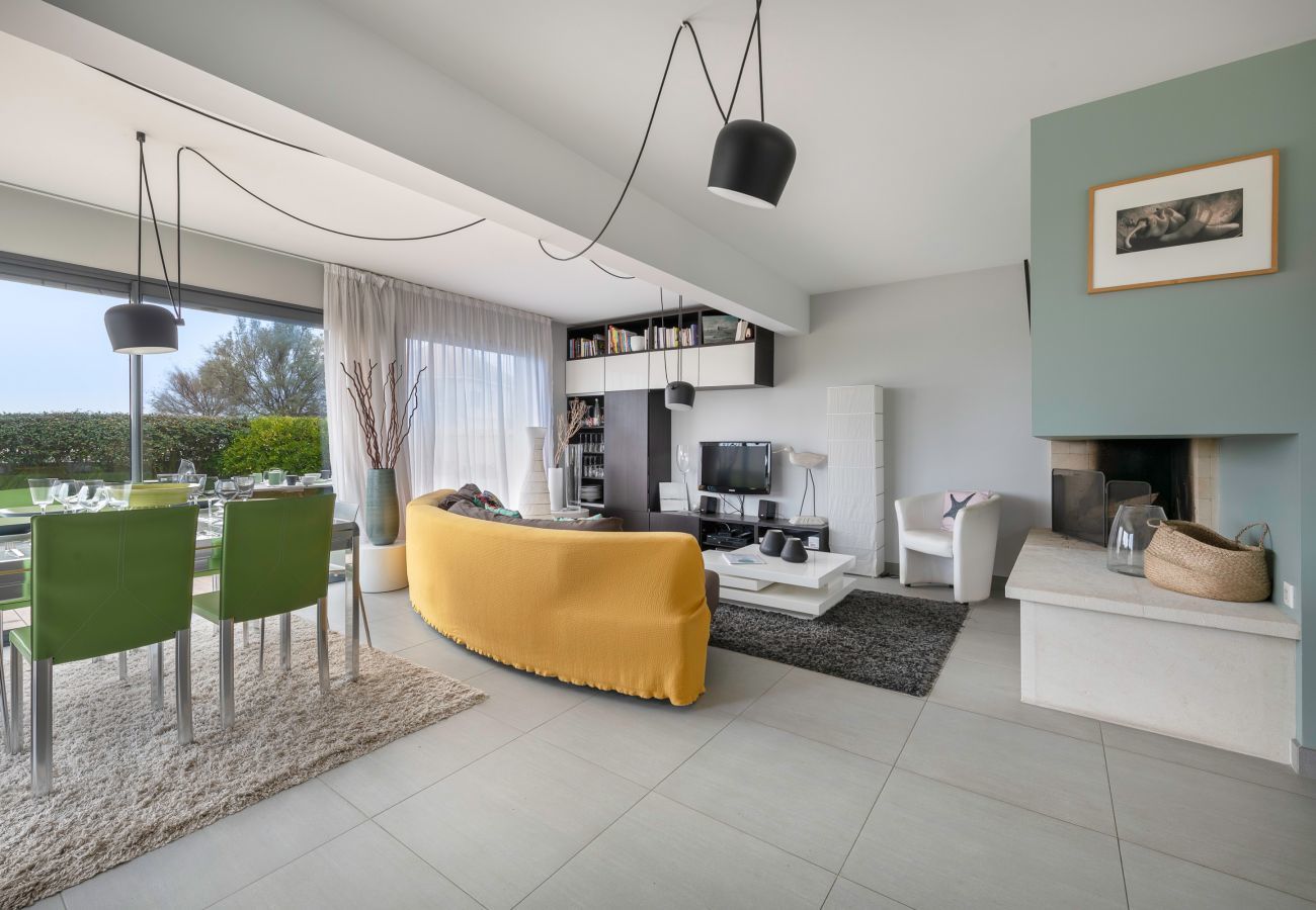 Ferienhaus in La Plaine-sur-Mer - Architektenhaus mit Blick auf das Meer in La Plaine sur Mer