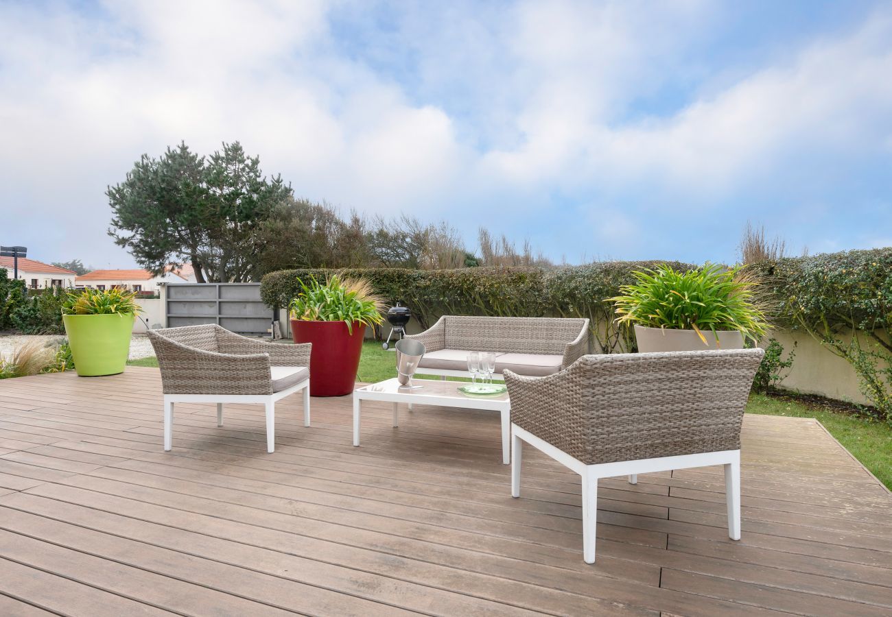 Ferienhaus in La Plaine-sur-Mer - Architektenhaus mit Blick auf das Meer in La Plaine sur Mer