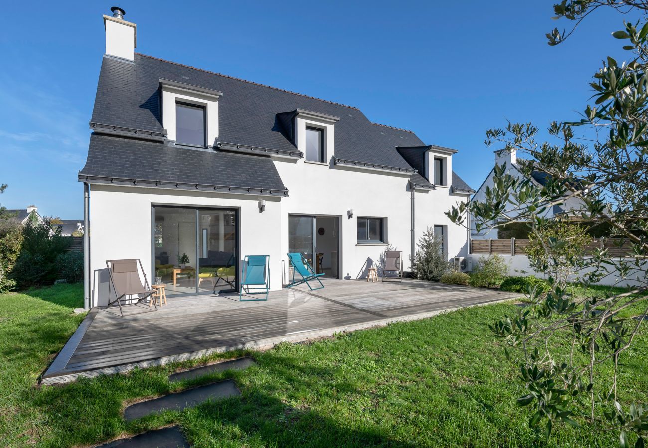 Ferienhaus in Arzon - 300m zum Strand - Große Terrasse - 8 Personen