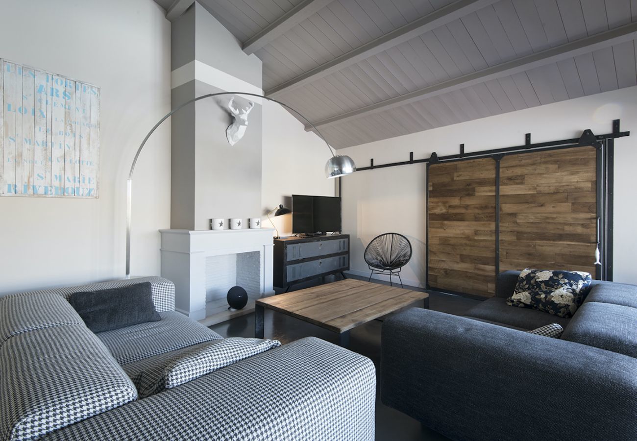 Ferienhaus in La Flotte - Villa für 12 mit Pool mit allem Komfort