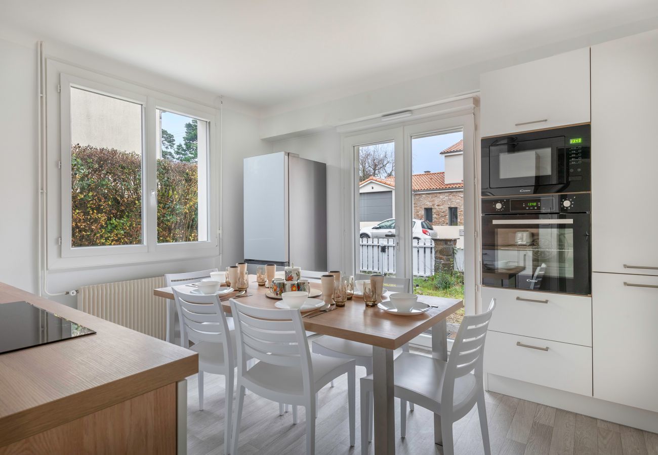 Ferienhaus in Pornic - Haus mit Garten 500 m vom Strand von Pornic entfernt