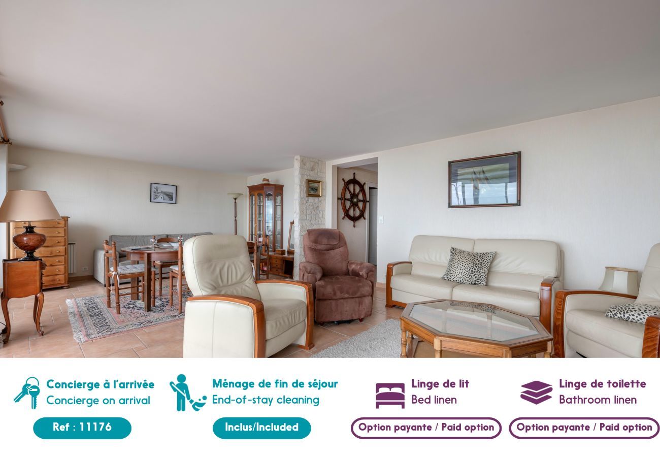 Ferienwohnung in La Baule-Escoublac - Herrlicher Meerblick in La Baule