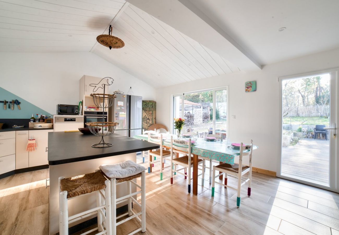 Ferienhaus in Barbâtre - Privater Zugang zum Strand in Barbâtre -Haus für 6