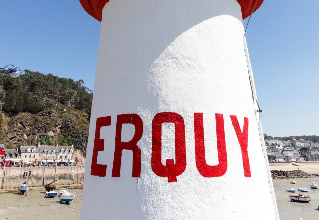 Ferienwohnung in Erquy - 85 m vom Strand  – für 2 Erwachsene und 2 Kinder