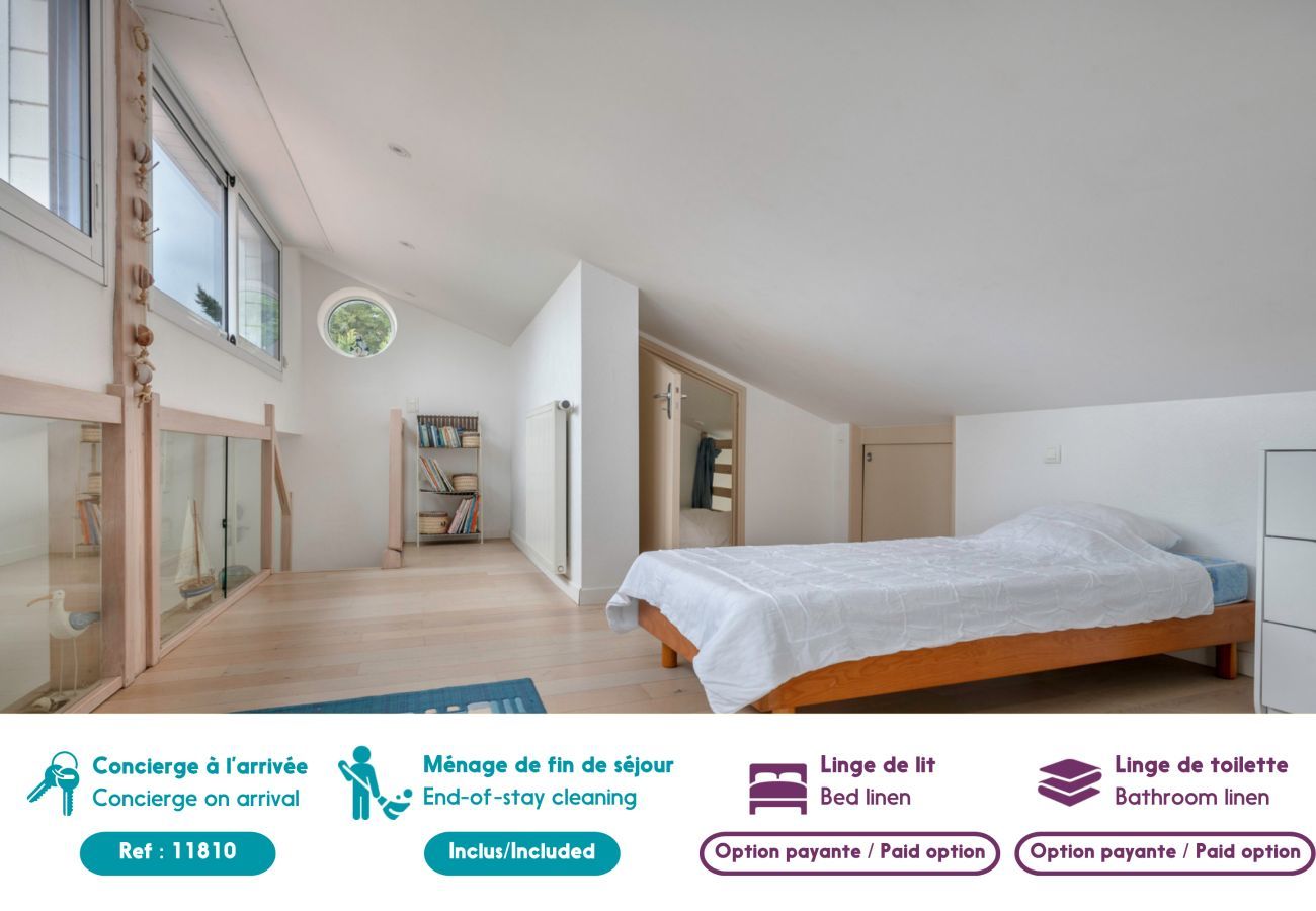 Ferienhaus in Saint-Nazaire - Haus für 6 mit Garten, 300 m vom Strand