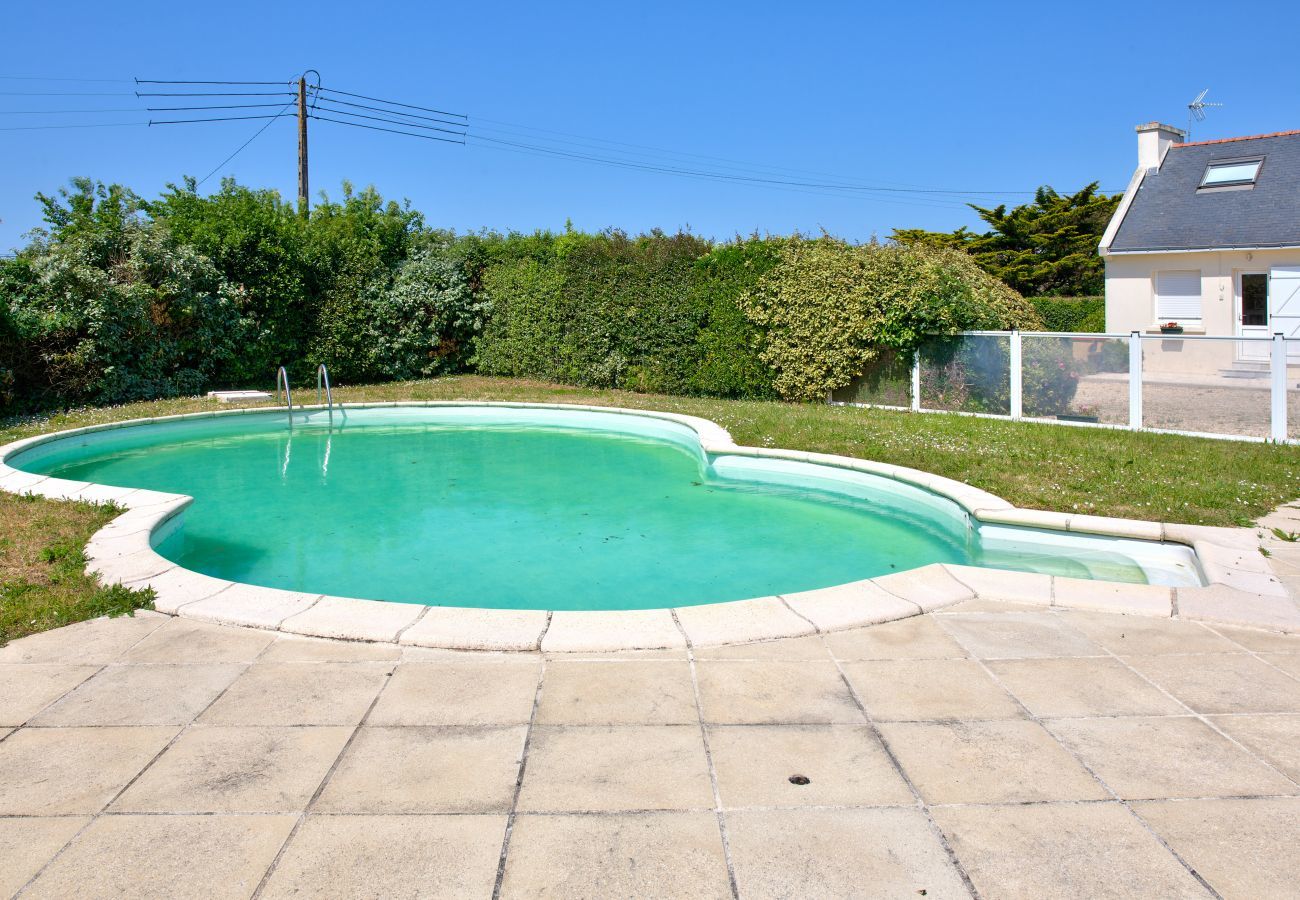 Ferienhaus in Penmarch - Penmarch, Haus für 7 mit schwimmbad