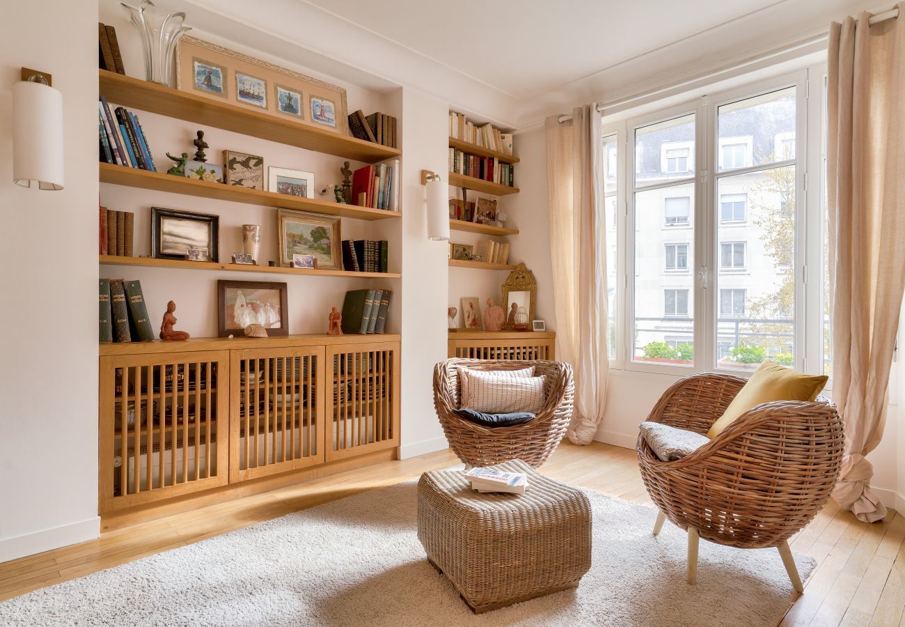 Ferienwohnung in Nantes - Charmante Wohnung im Stadtzentrum für 6 Pers.