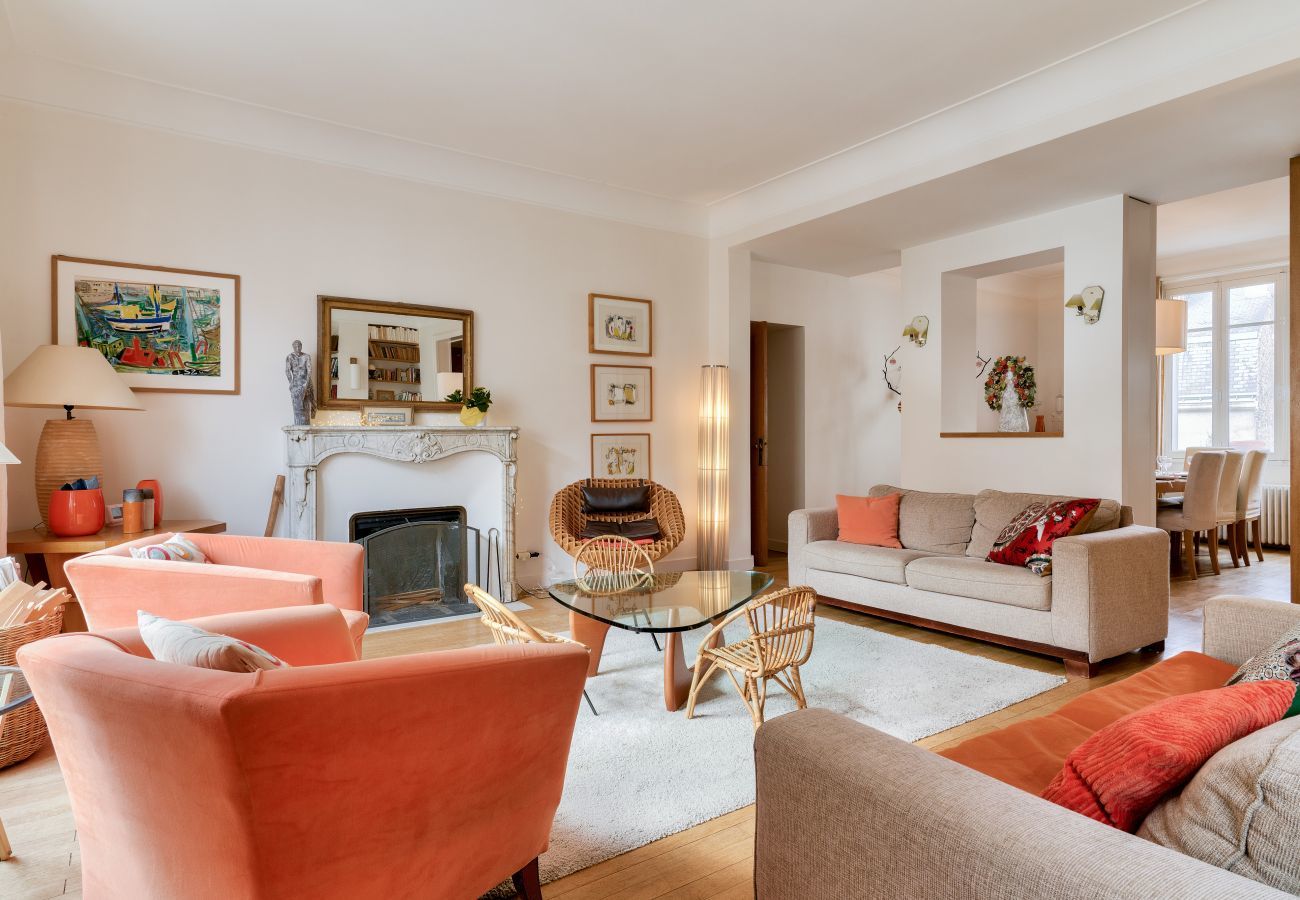 Ferienwohnung in Nantes - Charmante Wohnung im Stadtzentrum für 6 Pers.