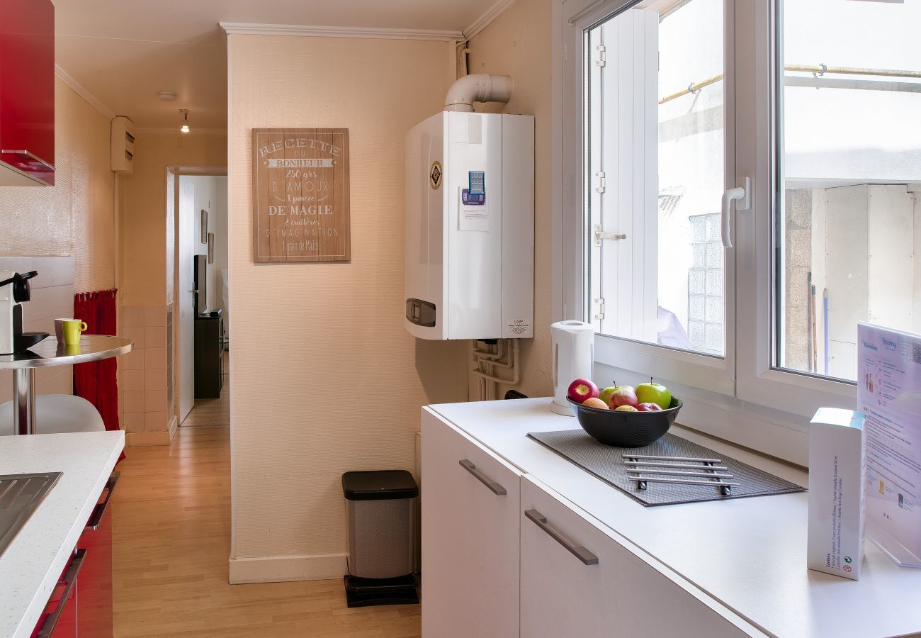 Ferienwohnung in Concarneau -  600 m Strand - Stadtzentrum - Apartment für 4 Personen