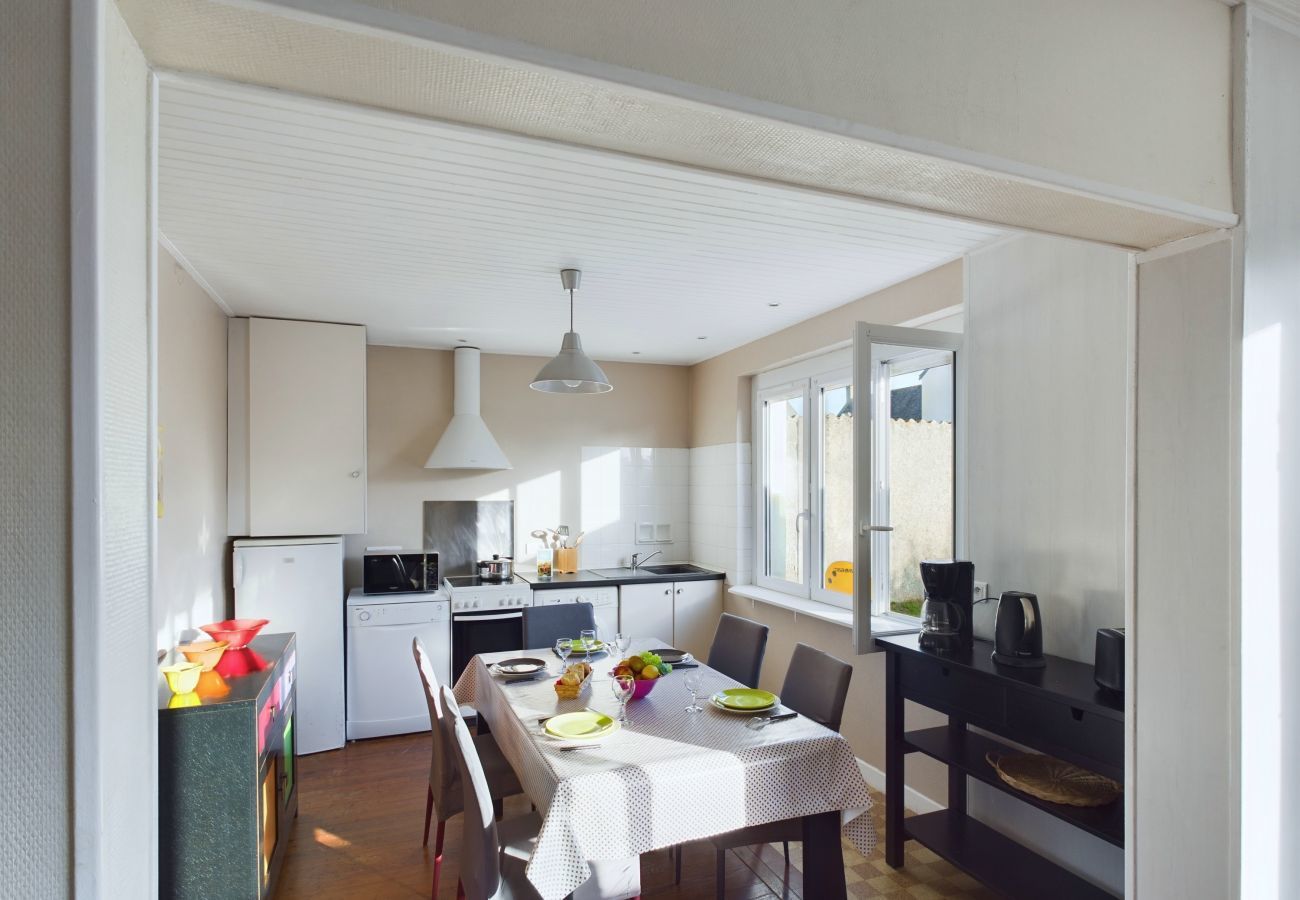 Ferienhaus in Penmarch - Haus für 5- 100m zum Strand 
