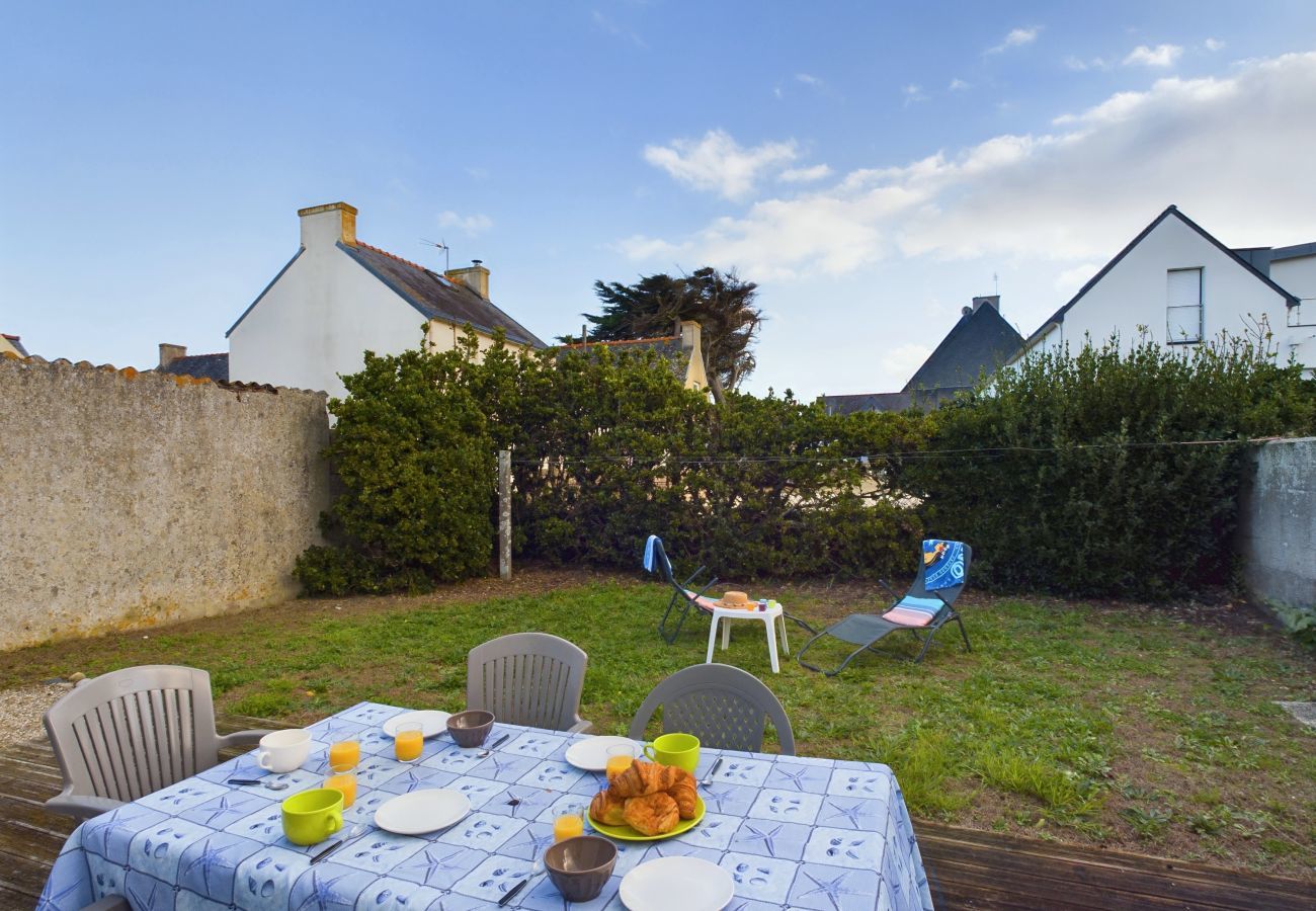 Ferienhaus in Penmarch - Haus für 5- 100m zum Strand 
