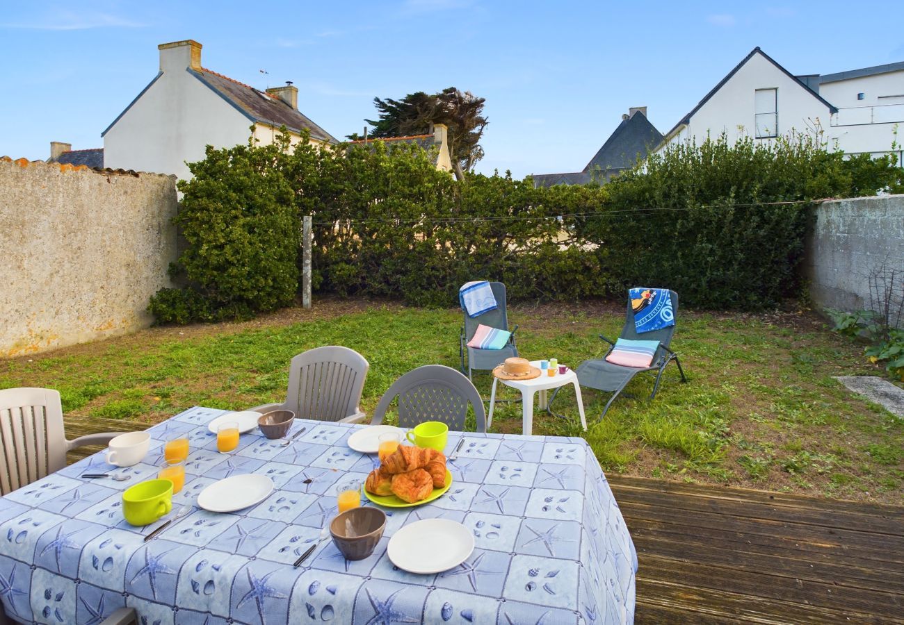 Ferienhaus in Penmarch - Haus für 5- 100m zum Strand 