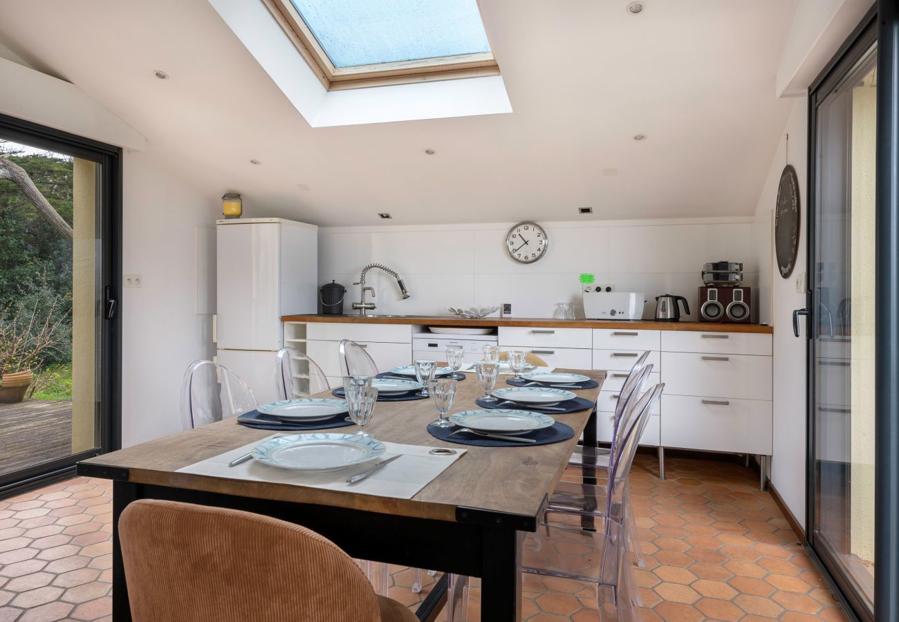 Ferienhaus in Arzon - Familienhaus für 8 mit Blick auf den Golf