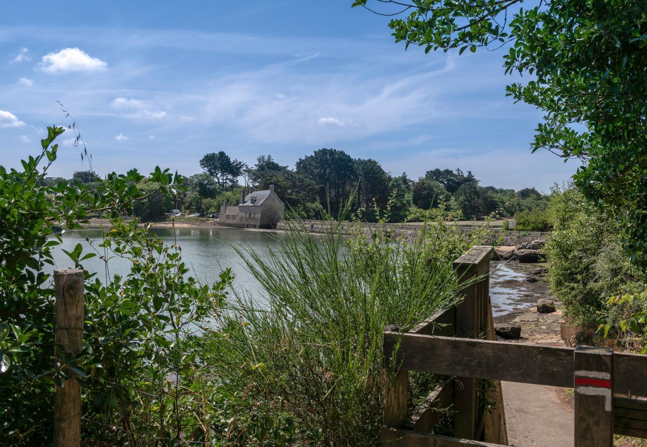 Ferienhaus in Arzon - Familienhaus für 8 mit Blick auf den Golf