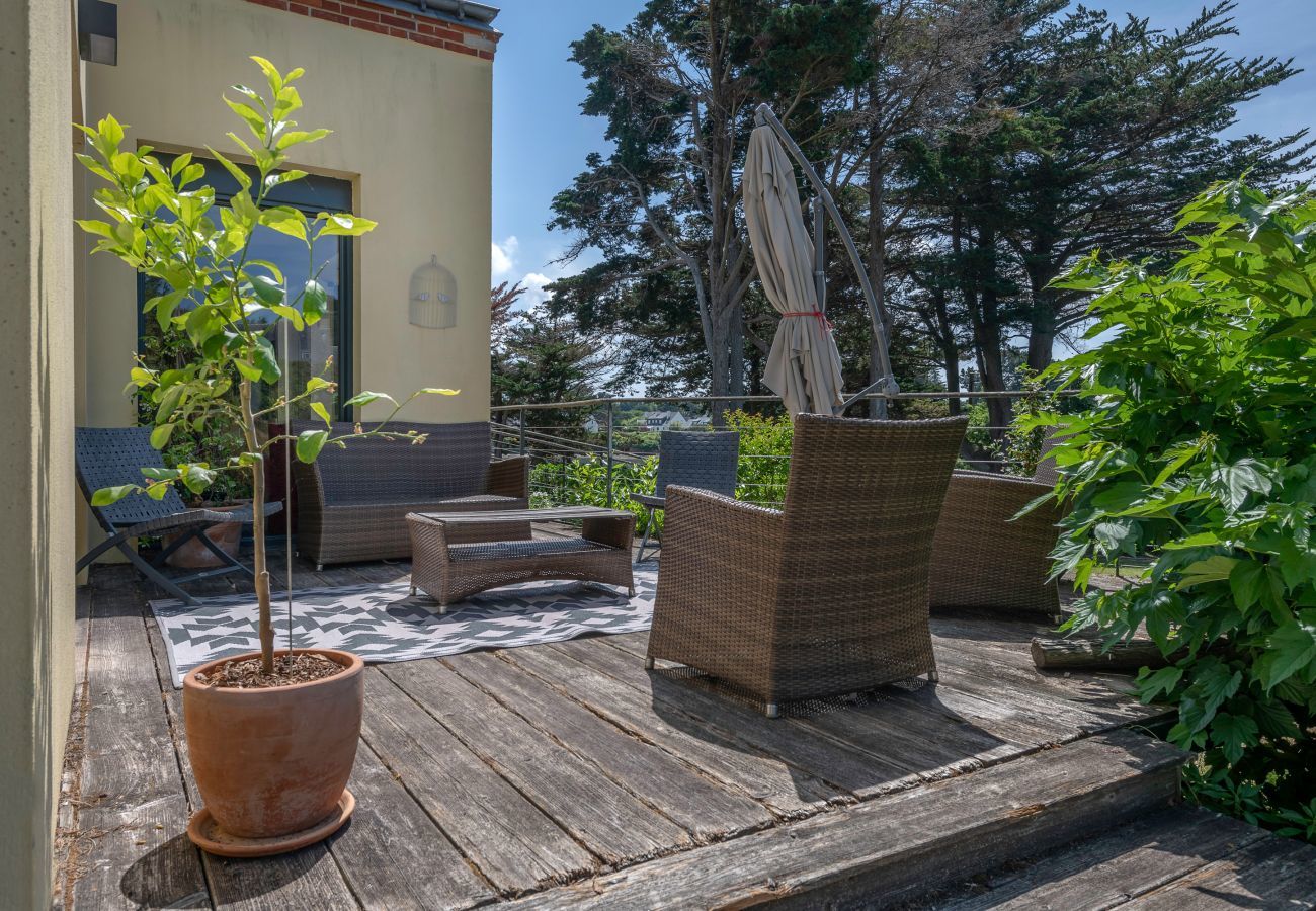 Ferienhaus in Arzon - Familienhaus für 8 mit Blick auf den Golf