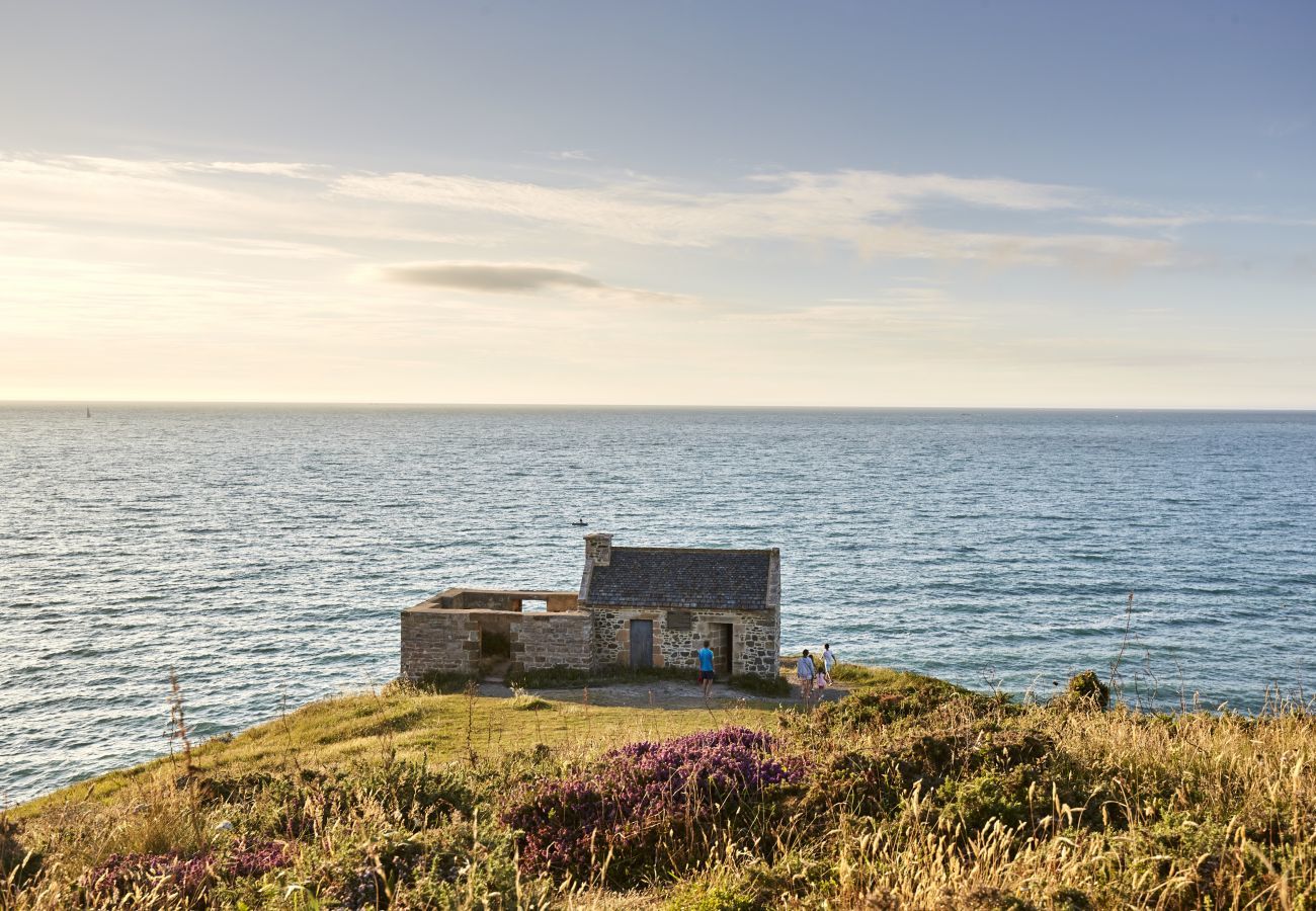Ferienwohnung in Pléneuf-Val-André - Flucht zu zweit am Meer, 50m zum Strand