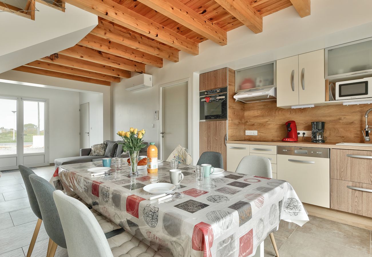 Ferienhaus in La Guérinière - La Guérinière - 650m zum Strand - Garten