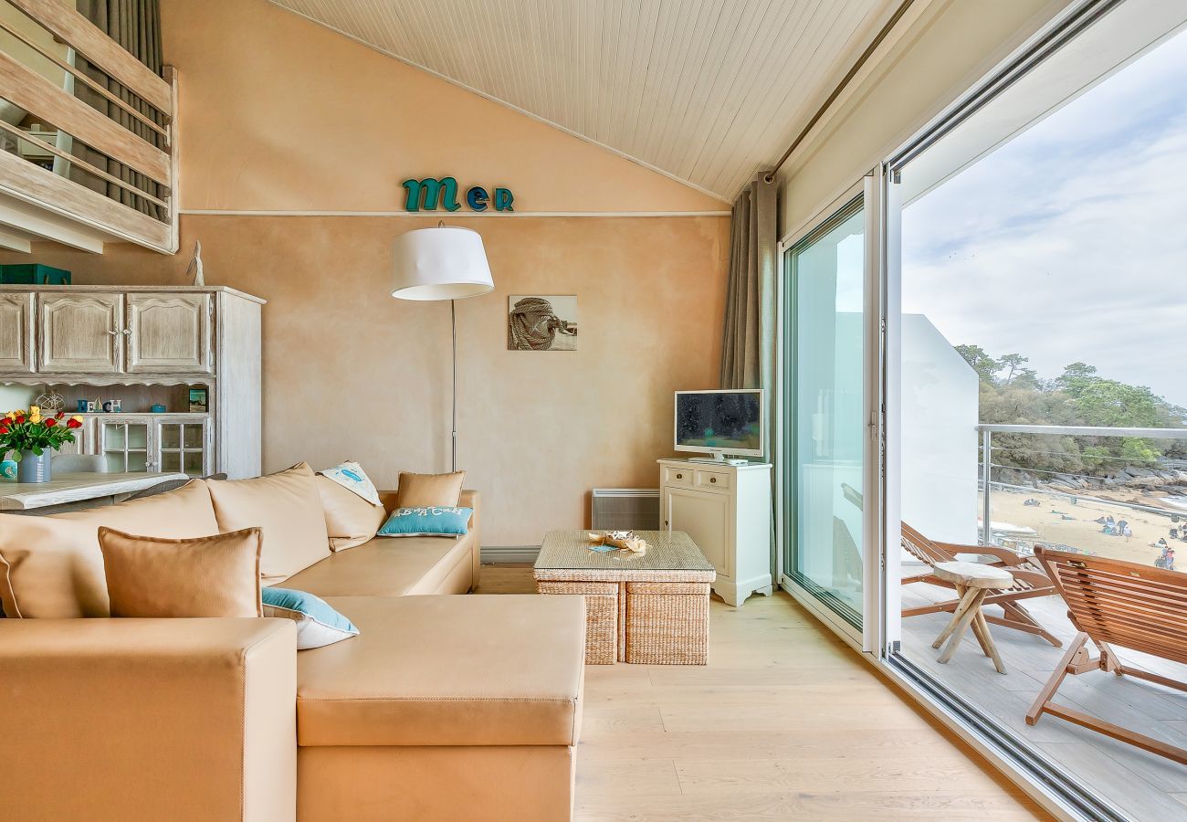 Ferienwohnung in Noirmoutier-en-l´Ile - Direkt am Meer - Ideale Lage - Appart für 5