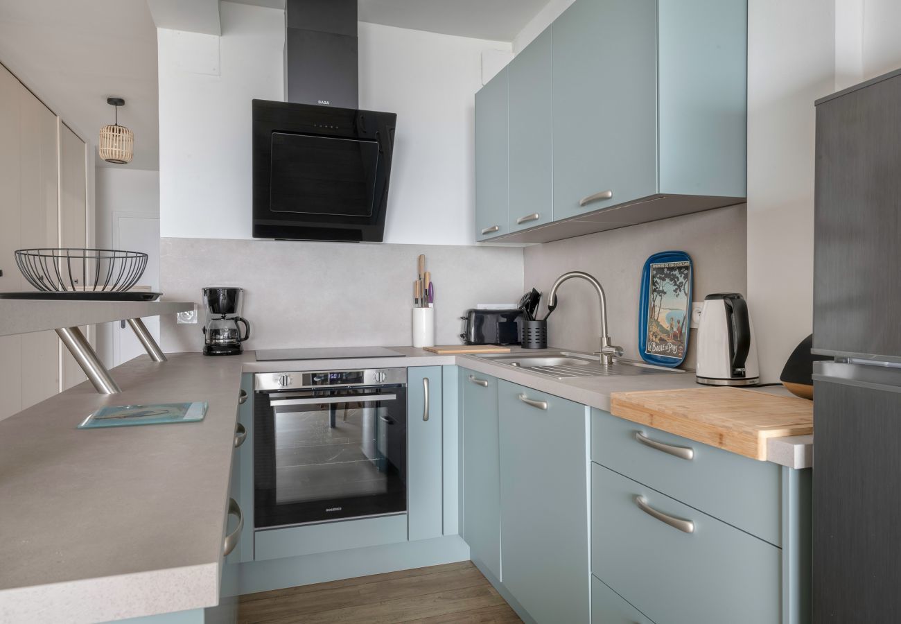 Ferienwohnung in La Baule-Escoublac -  Meerblick – Balkon mit Meerblick – Apartment für 4 Personen