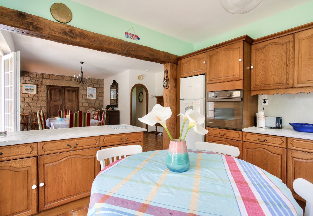 Ferienhaus in Erquy - Erquy- Familienhaus für 9- Ruhige Lage