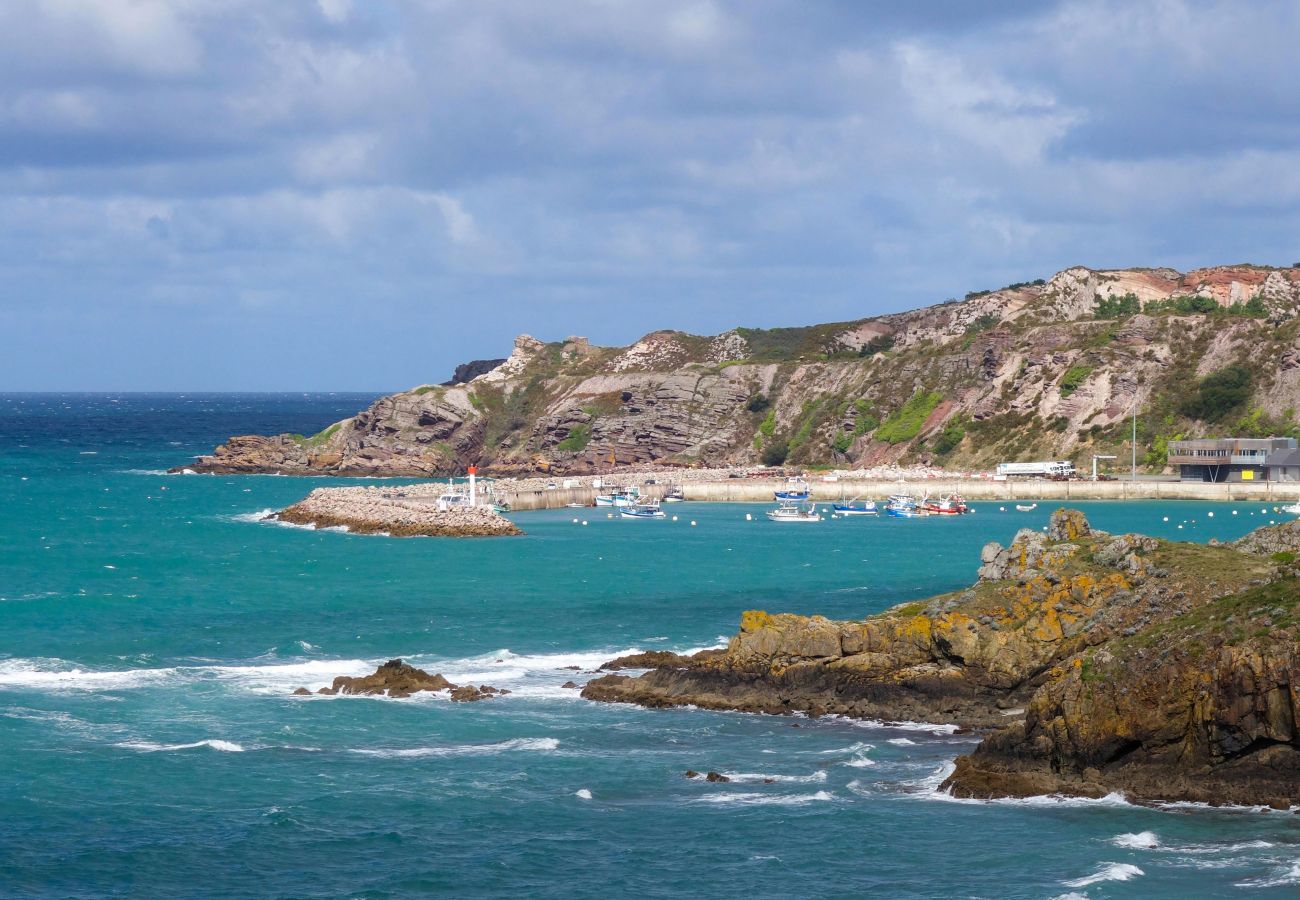 Ferienwohnung in Erquy - 130m Strand von Carcoual - Erquy- Wohnung für 4