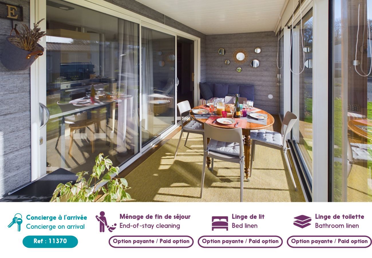 Chalet in Pont-l´Abbé - Chalet für 4 - Residenz mit Pool