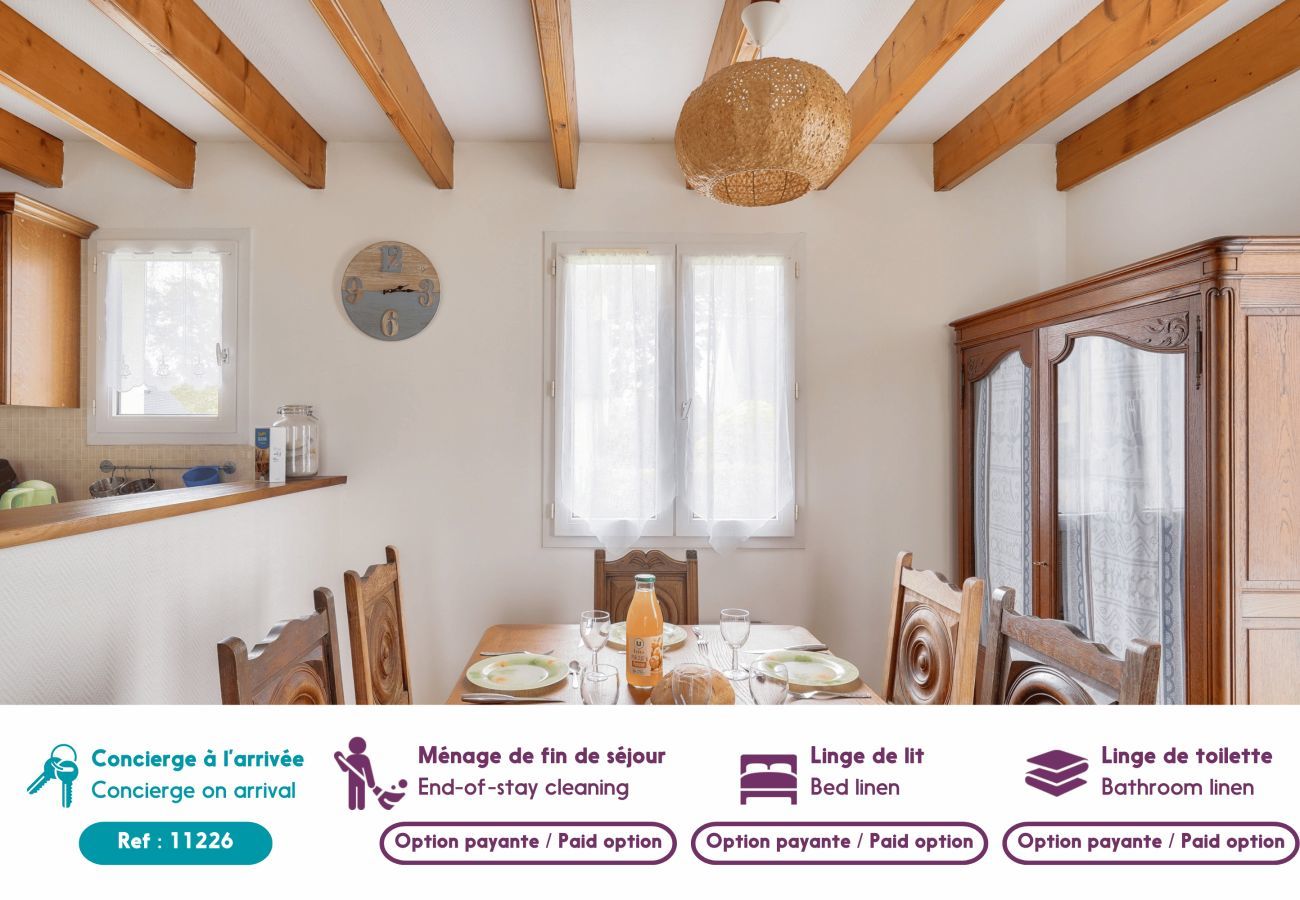 Ferienhaus in Plobannalec-Lesconil - Plobannalec-Lesconil- Haus für 6 mit garten