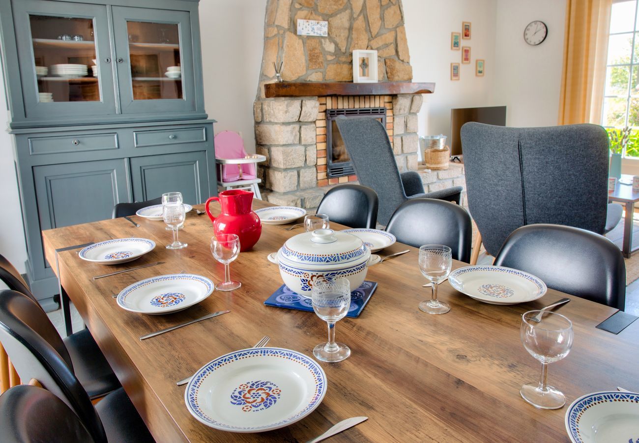 Ferienhaus in Penmarch - Großes Familienhaus für 8 mit Garten
