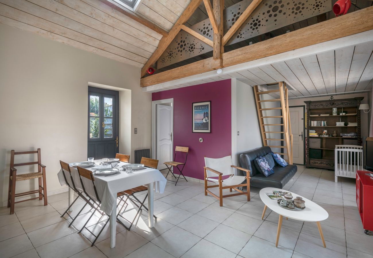 Ferienhaus in Pornic - Renoviertes Bauernhaus 500 m vom Zentrum von Pornic für 4 Personen