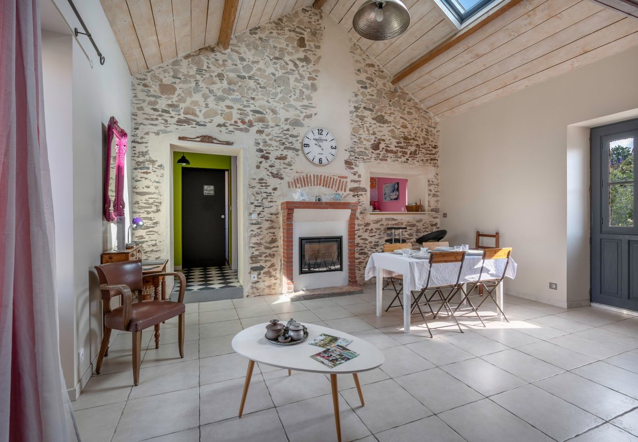 Ferienhaus in Pornic - Renoviertes Bauernhaus 500 m vom Zentrum von Pornic für 4 Personen