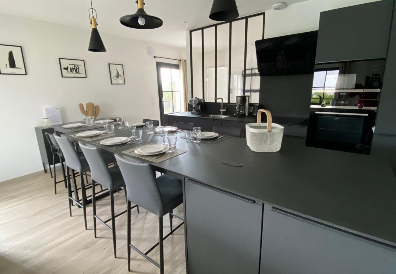 Ferienhaus in Penmarch - Surfen & Baden – 300 m vom Strand Pors Carn 