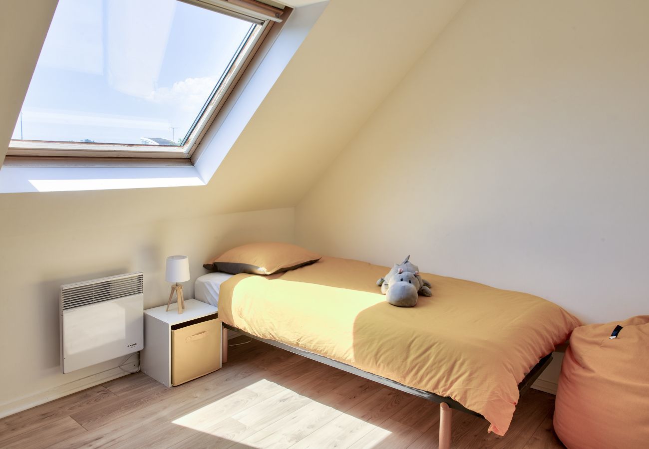 Ferienhaus in Ile Tudy - 400m vom Strand von Le Téven, Haus für 6