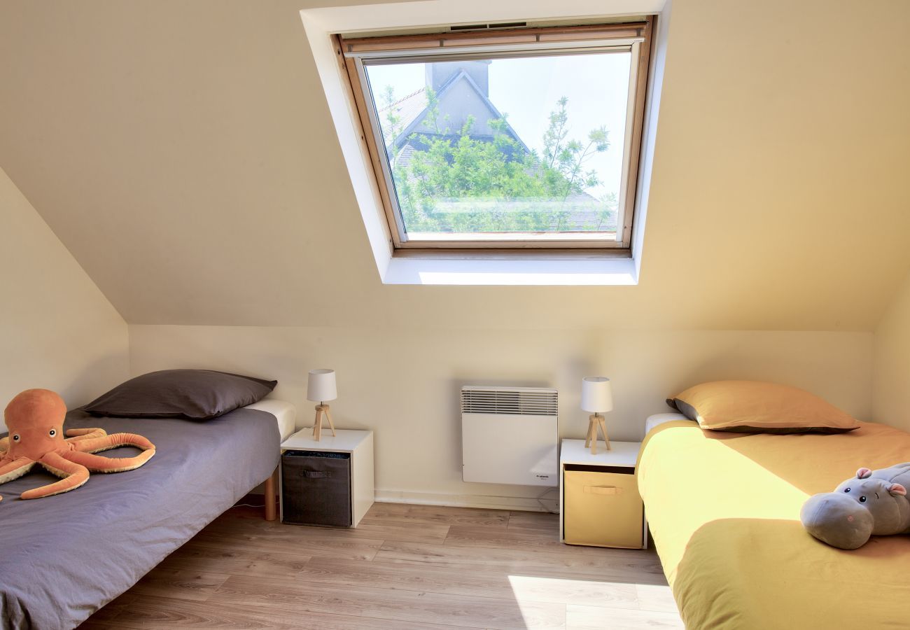 Ferienhaus in Ile Tudy - 400m vom Strand von Le Téven, Haus für 6