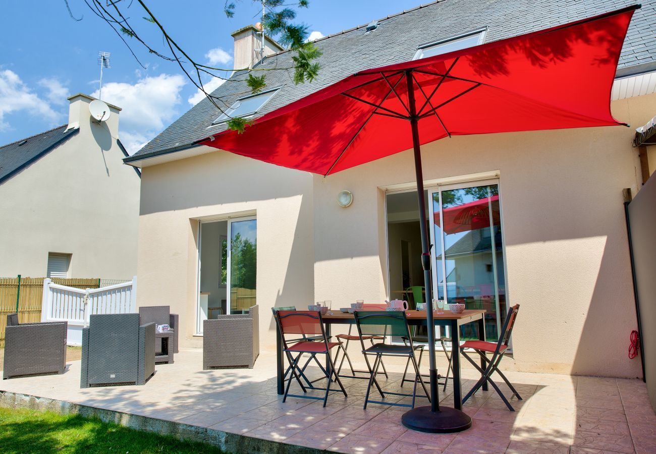 Ferienhaus in Ile Tudy - 400m vom Strand von Le Téven, Haus für 6